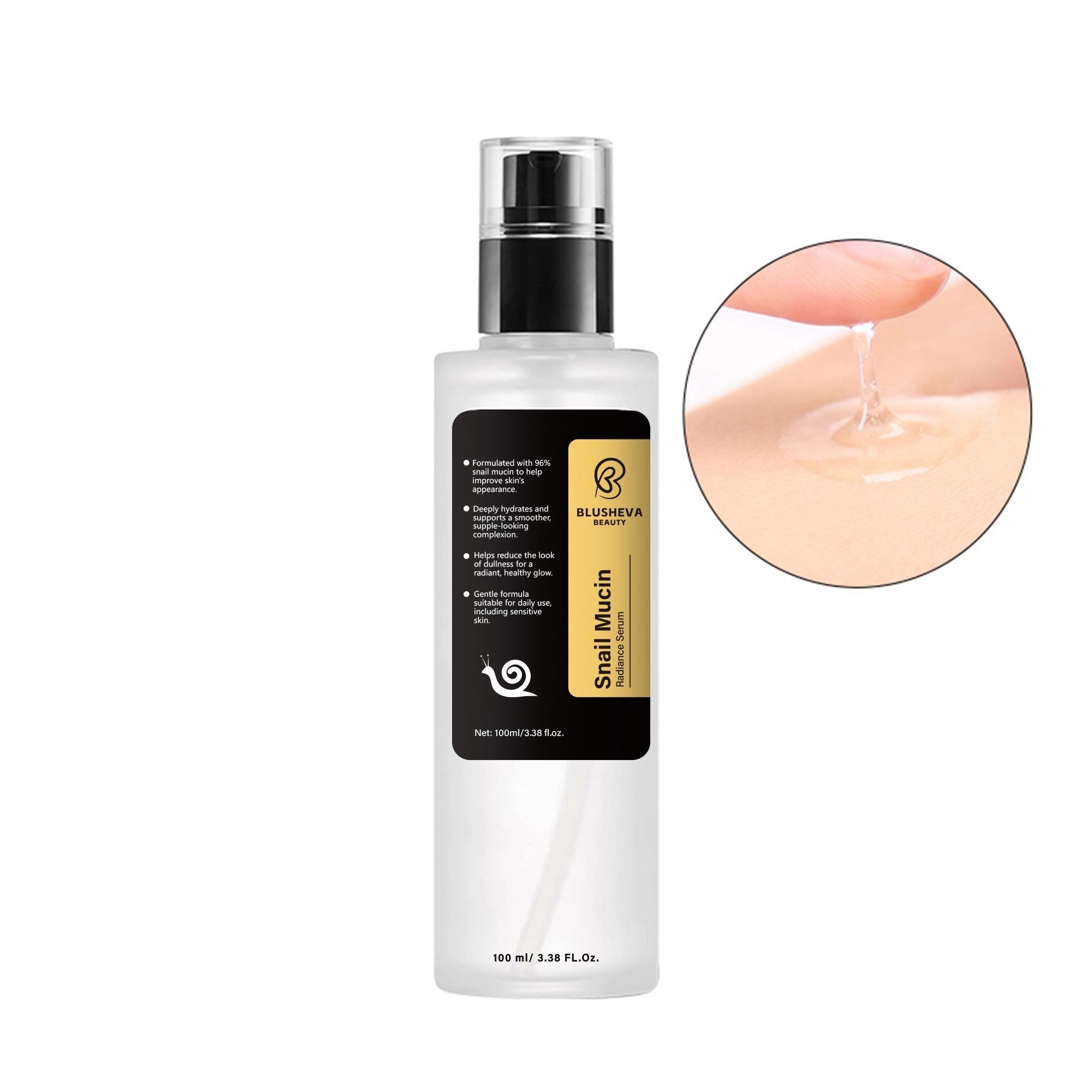 Snail Mucin Serum 96% – Repair, Hydrate & Anti-Aging Face Serum