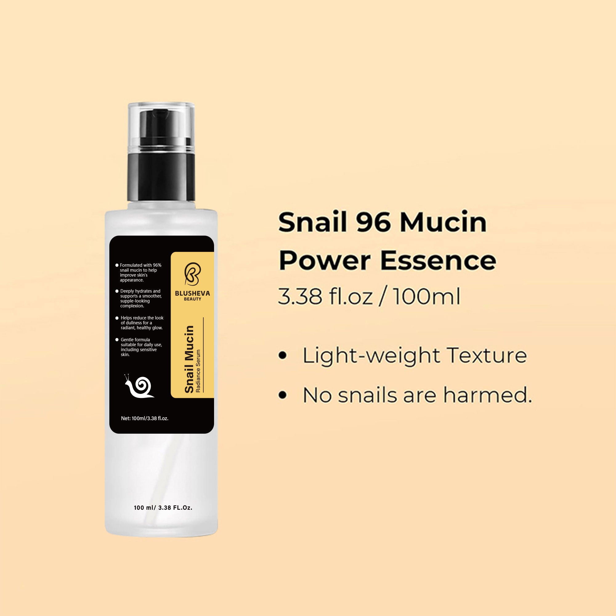 Snail Mucin Serum 96% – Repair, Hydrate & Anti-Aging Face Serum