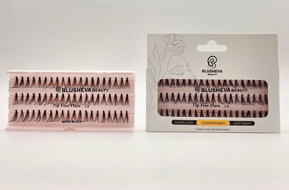 Individual Cluster False Eyelashes – 10 Pack Professional Salon Lash Extensions