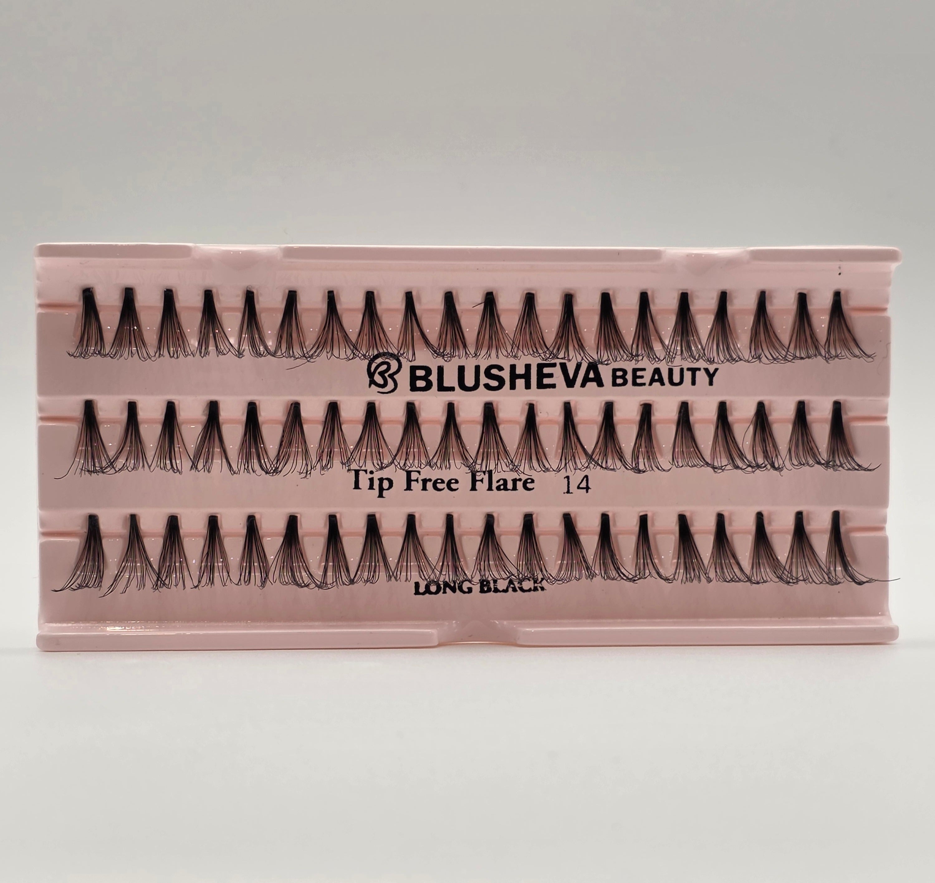 Individual Cluster False Eyelashes – 10 Pack Professional Salon Lash Extensions