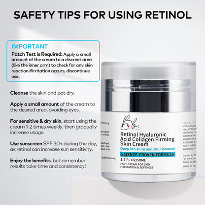 Retinol Hyaluronic Acid Collagen Firming Skin Cream