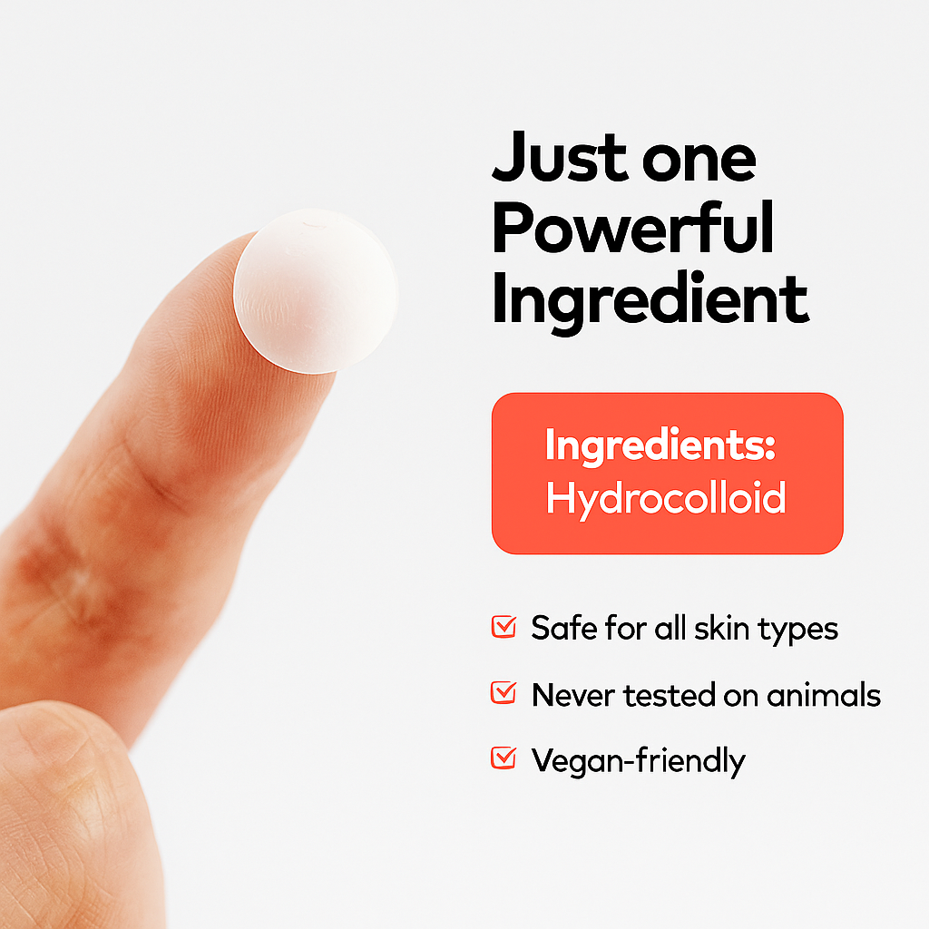 Hydrocolloid Pimple Patches – Fast-Acting Acne Dots | Blusheva Beauty