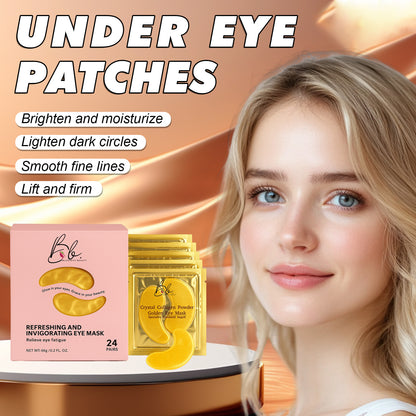 Gold Infused Under Eye Mask – 24 Pairs
